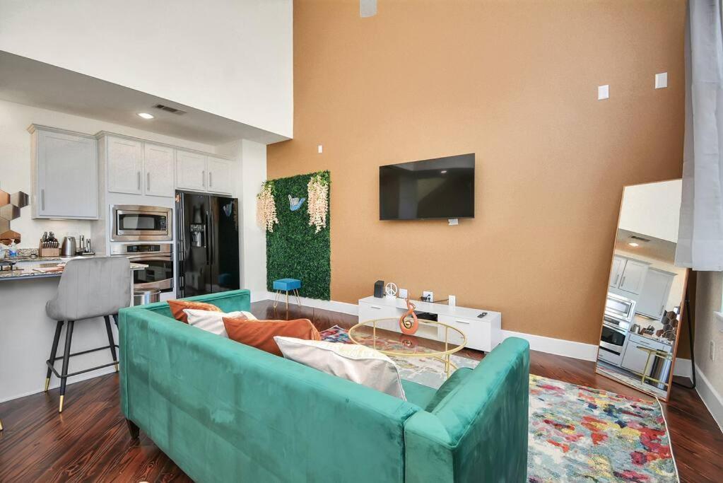 휴스턴 3Br/3.5Ba Three Story East Downtown Townhouse With View 빌라 외부 사진